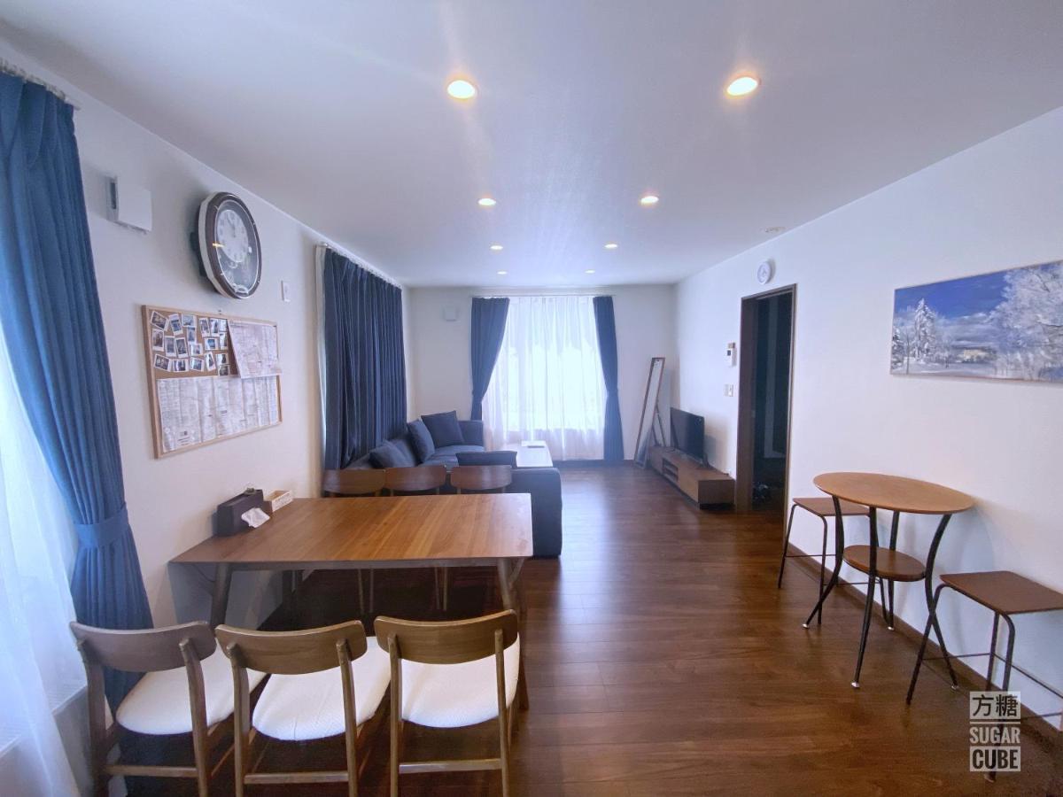 Furano CUBE SUGAR-方糖民宿,步行8min到雪场,3 brs,Max 6ppl Exterior foto